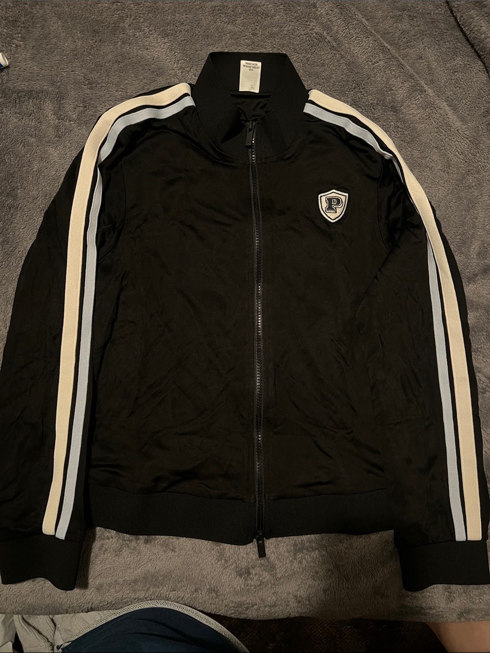 Victoria's Secret Women's Black and White Jacket